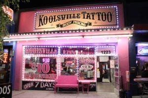 World-Famous Tattoo Shop in Las Vegas
